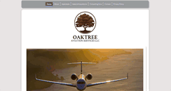 Desktop Screenshot of oaktreeaviation.com